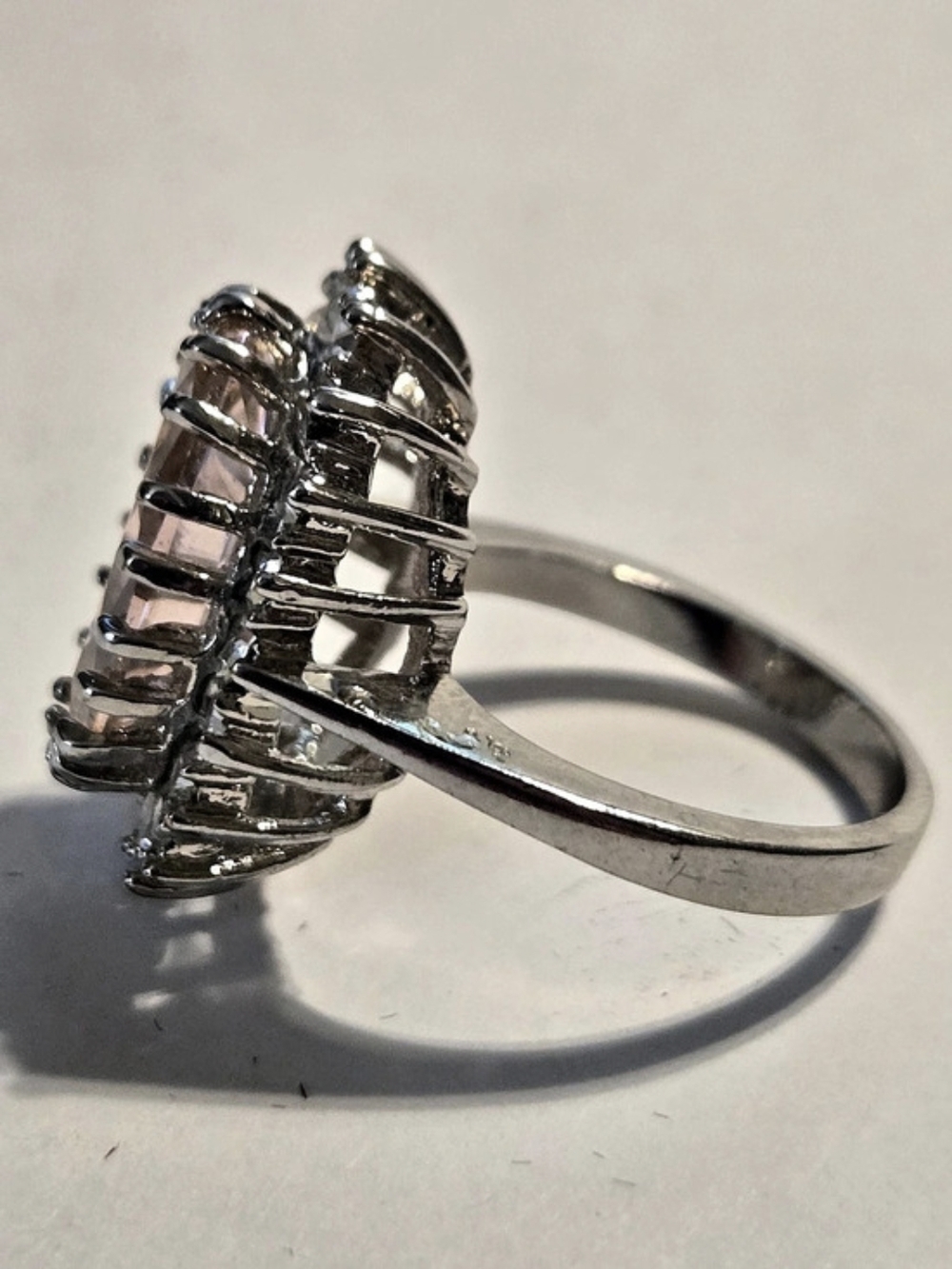 Pink Cocktail Ring - Picture 3 of 5